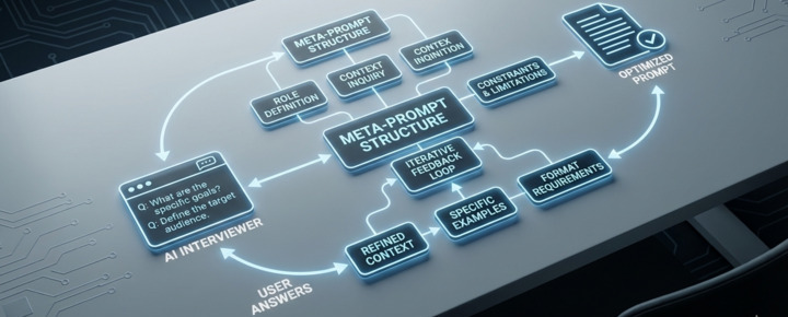 Как создать идеальный промпт через диалог с нейросетью